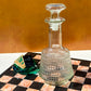 MCM Grid Pattern Decanter